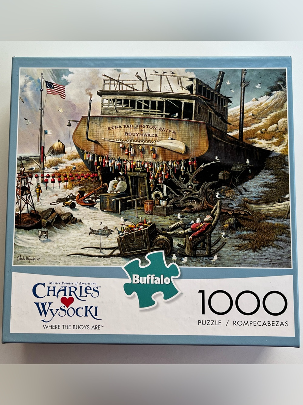 Charles Wysocki 1000-piece Puzzle (EUC)